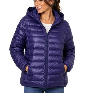 Wantdo Ultra Light Packable Down Puffer Jacket Hooded SKUW194